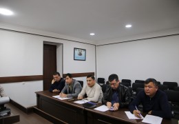 Inspeksiyaning tumanlar bo‘limlari jamoasi g‘oliblik uchun bellashdilar