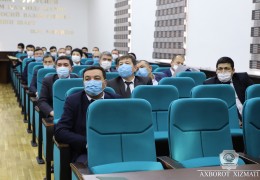 Президент муроажаатномасида белгиланган устивор вазифалар юзасидан “Ўзагроинспекция” ходимлари учун тадбир ташкил этилди