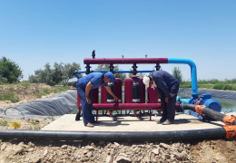 Sirdaryo: 20 million 960 ming metr kub suv tejalishiga erishildi