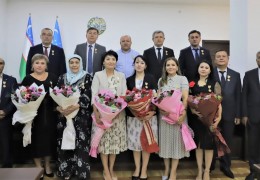 Inspeksiya xodimlarining 14 nafari «O‘zbekiston Respublikasi mustaqilligining 30 yilligi» esdalik nishoni bilan taqdirlandi