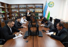 INSPEKSIYADA “MENING KONSTITUTSIYAM VA DAVLAT TILIM” MAVZUSIDA DIKTANT TASHKIL ETILDI